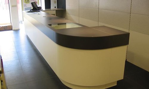 Toonbank voor winkel of salon